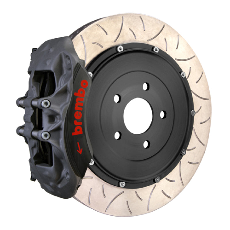 Brembo 17-21 Civic Type-R Front Race BBK 6 Piston Forged 2pc380x35x53a 2pc Rotor T3-Black HA