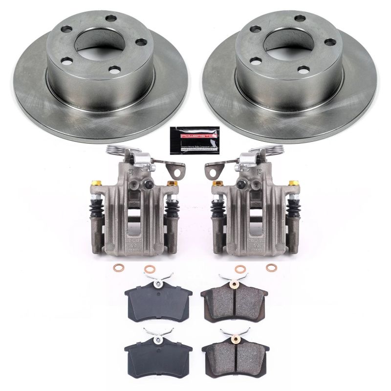 Power Stop 98-04 Audi A6 Rear Autospecialty Brake Kit w/Calipers