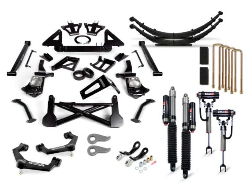 Cognito 20-24 Chevy/GMC Silv/Sierra 2500/3500 HD 2WD/4WD 12in Elite Lift Kit w/ Elka 2.5 RR Shocks