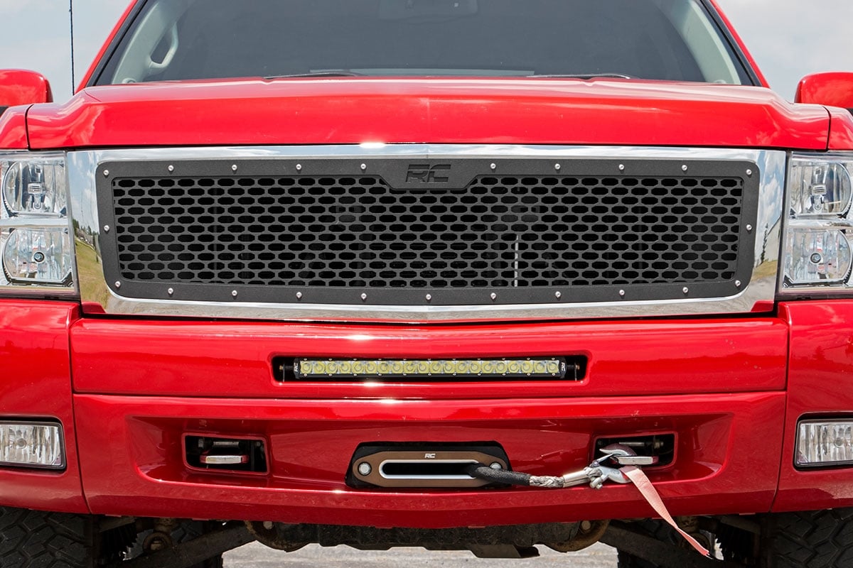 Rough Country Mesh Replacement Grille Kit for 2007-2013 Silverado 1500