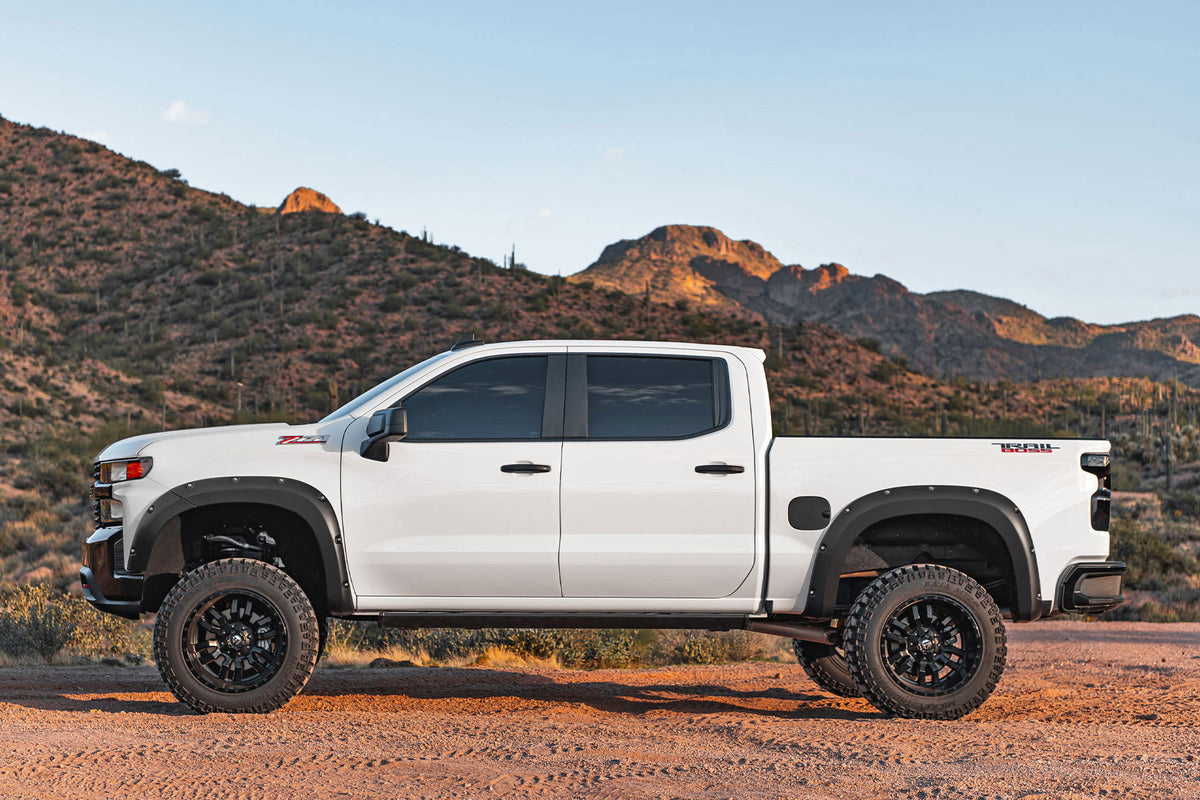 Pocket Fender Flares | GPA Graphite | Chevy Silverado 1500 2WD/4WD (19-21)