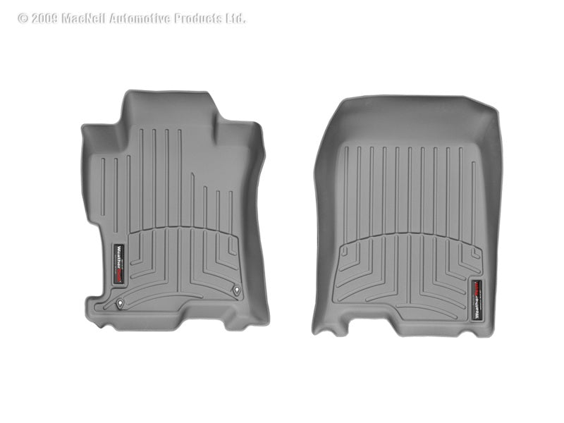 WeatherTech 08-12 Honda Accord Front FloorLiner - Grey