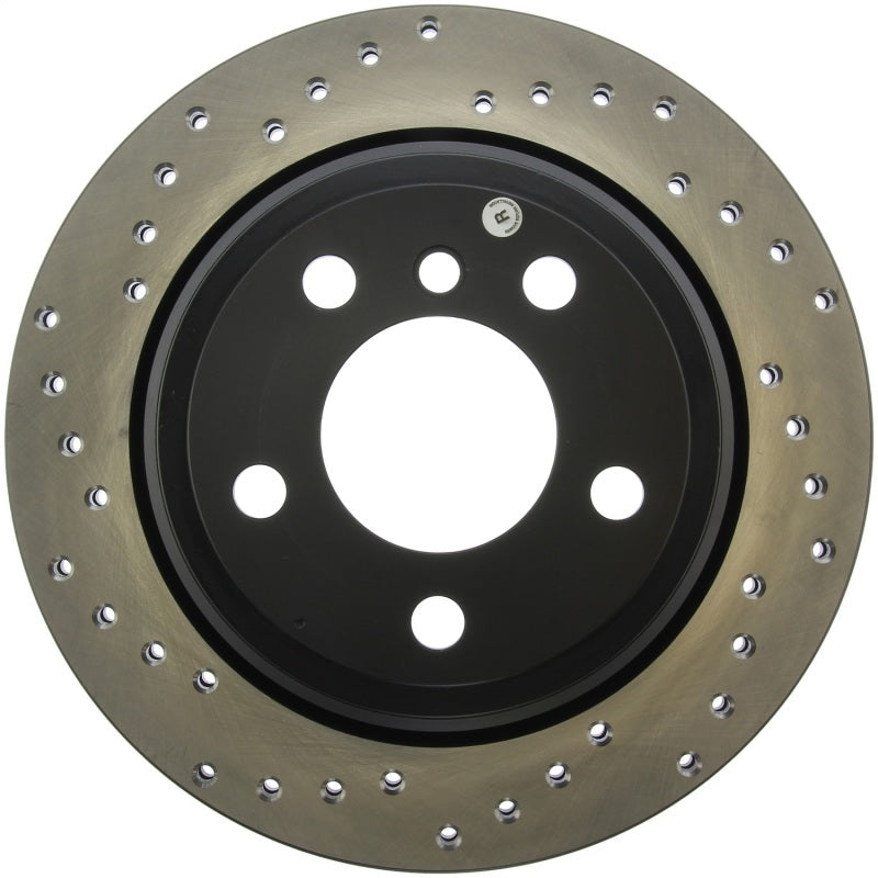 StopTech Sport Cross Drilled Brake Rotor - Front Left