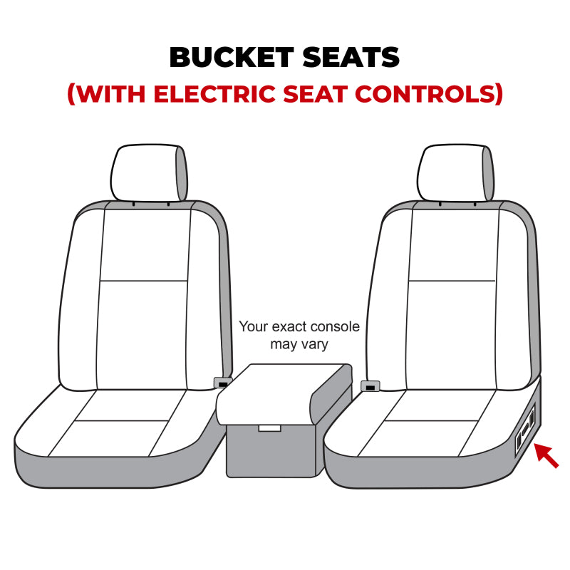 Covercraft 10-23 Toyota 4Runner Waterproof Polyester SeatSaver Custom Front Row Seat Covers - Taupe
