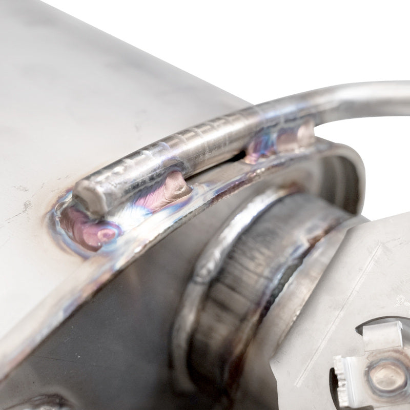 Stainless Works 2024 Mustang GT Catback Quad Tips Legend Sound X-Pipe Performance Connect Exhaust