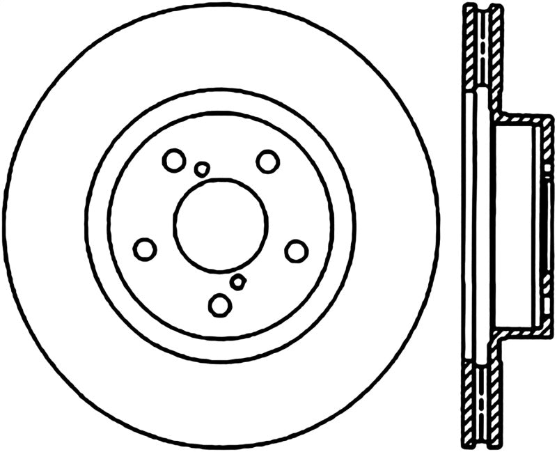 Stoptech 98-02/02 Subaru Forester/98-10 Impreza CRYO Rotor