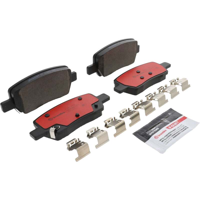 Brembo OE 22-24 Hyundai Santa Cruz/21-23 Santa Fe/22-24 Kia Carnival Ceramic Brake Pad - Rear