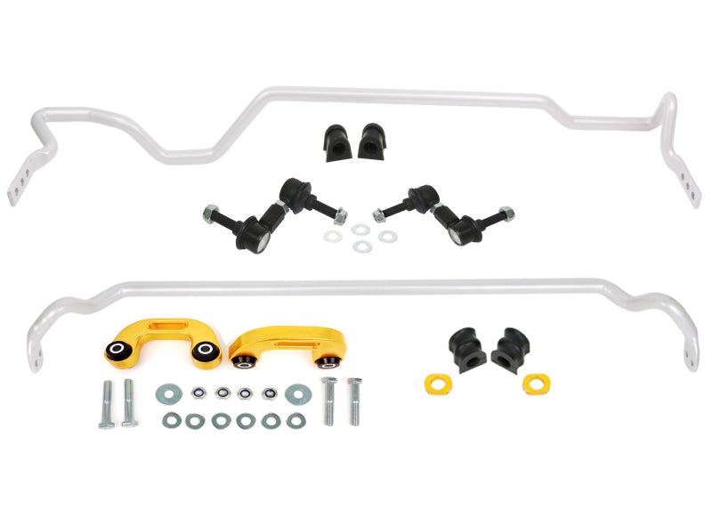 Whiteline 02-07 Subaru Impreza WRX Front And Rear Sway Bar Kit 22mm