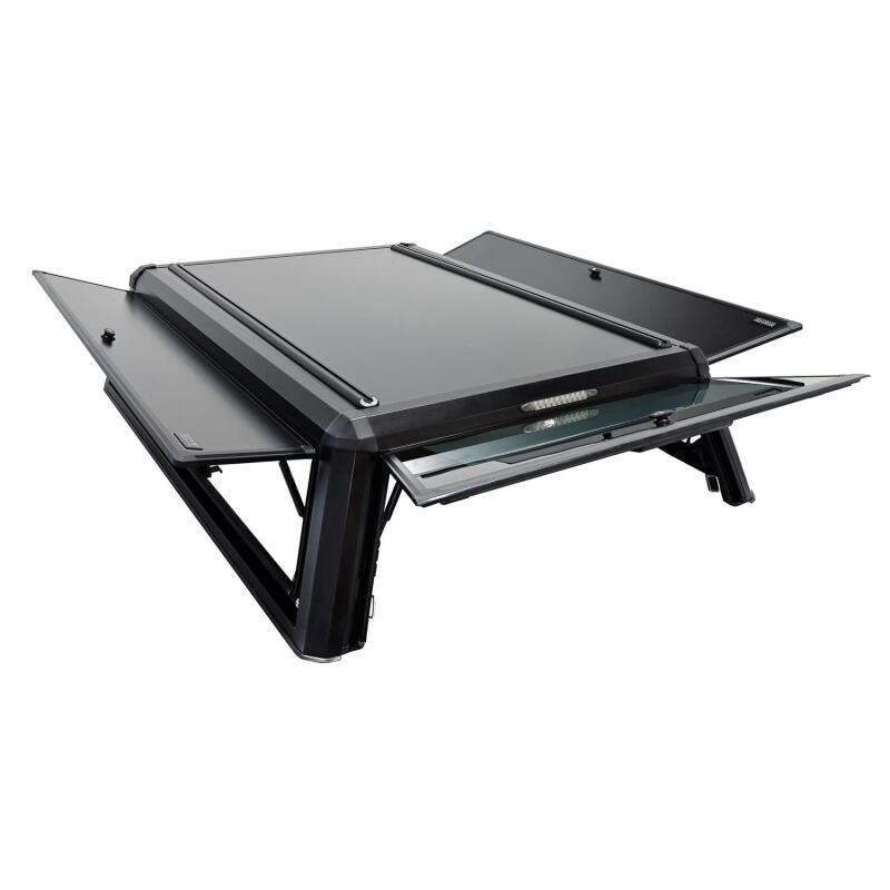 Westin 2024 Toyota Tacoma DC 6ft. Bed Aluminum Bed Topper Black - BOX 1 & BOX 2 (COMPLETE KIT)