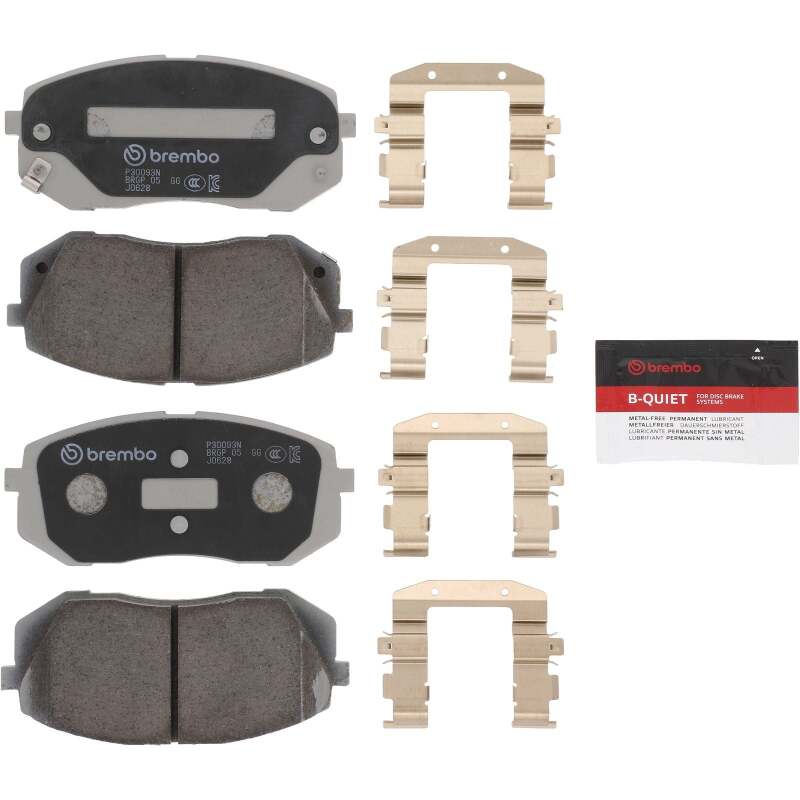 Brembo OE 2018 Hyundai Elantra/18-20 Elantra GT/Kona/19-21 Veloster Ceramic Brake Pad - Front