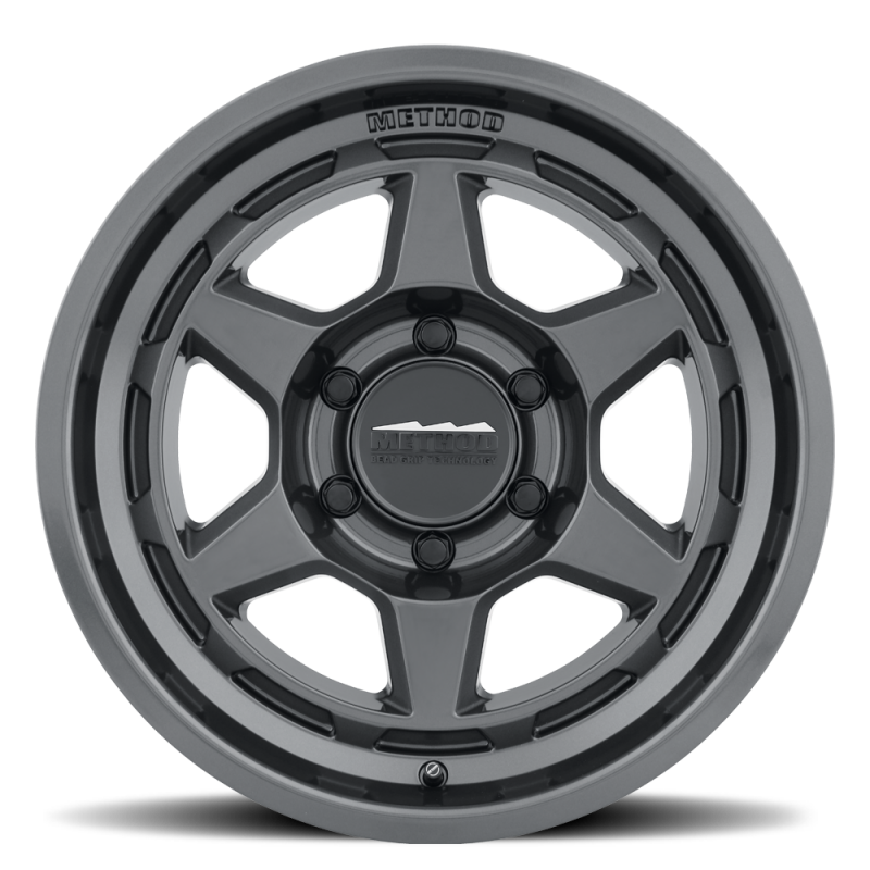 Method Race Wheels MR708 Bead Grip 17x8.5 / 0mm Offset / 5x5 BP / 71.5mm CB - Gloss Titanium