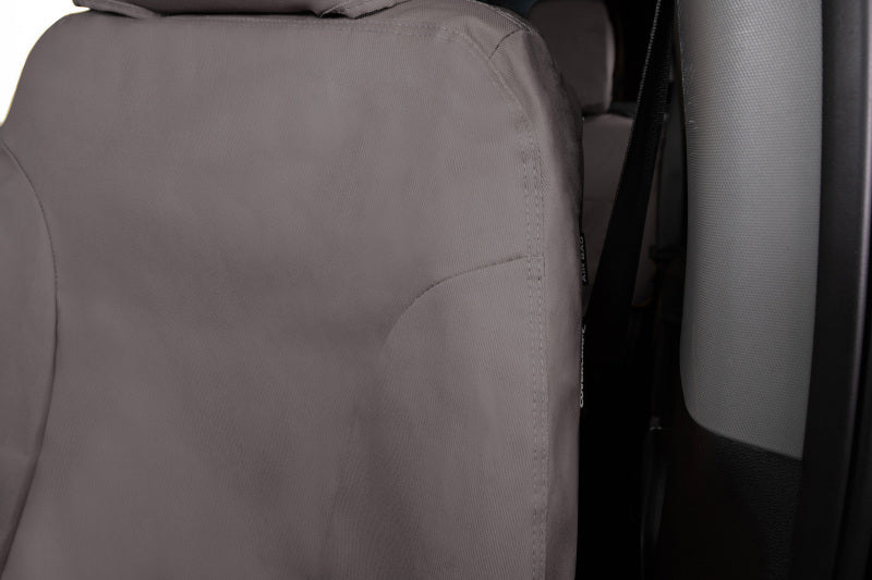 Covercraft 23 Ford F-150 Polycotton SeatSaver Custom Front Row Seat Covers - Misty Grey