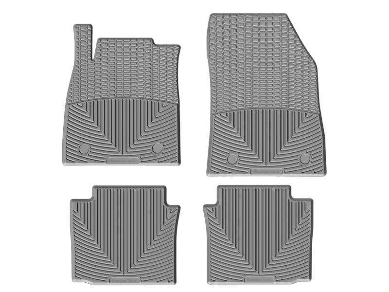 WT Rubber Mats - Front - Grey