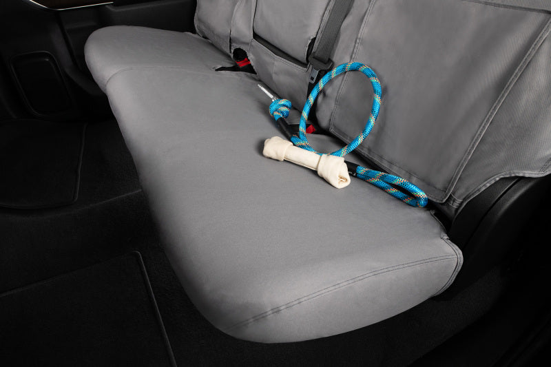 Covercraft 16-24 Nissan Titan Polycotton SeatSaver Custom Second Row Seat Covers - Grey