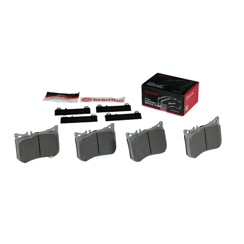 Brembo OE 15-18 Mercedes-Benz CLS63 AMG S/14-16 E63 AMG S/2015 SLS AMG Ceramic Brake Pad - Rear