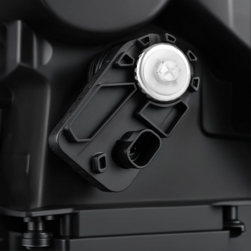 AlphaRex 23-24 Toyota Tacoma LUXX-Series LED Proj Headlights Blk w/Actv Light & Seq. Sig + DRL