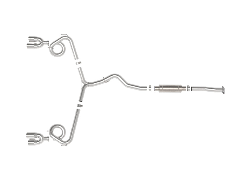 aFe Subaru WRX/STi 15-21 H4-2.0/2.5L Takeda 3in to 2-1/2in Stnlss Cat-Back Exhst w/ Polished Tip