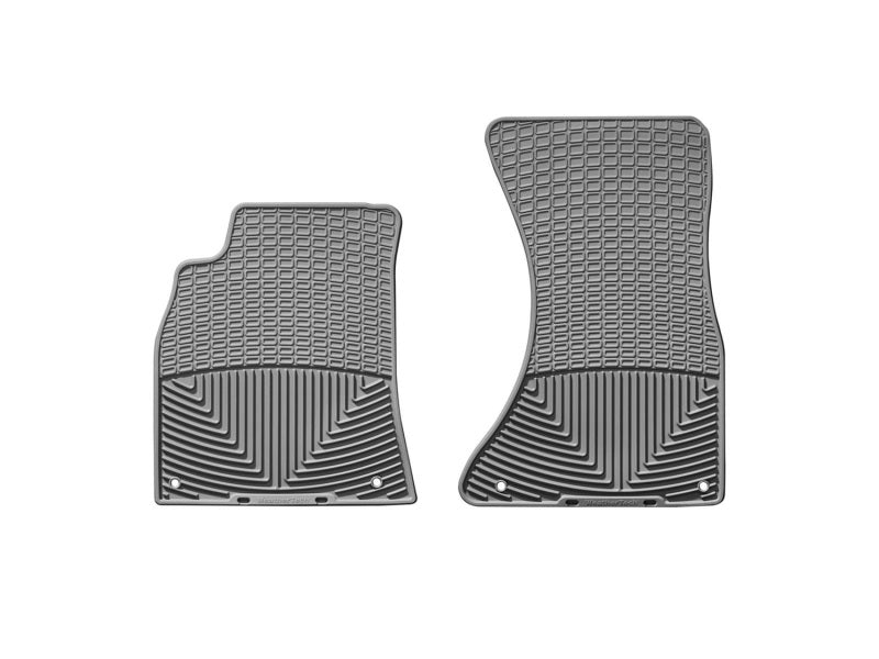 WeatherTech 09-13 Audi A4/A5 Front Rubber Mats - Grey