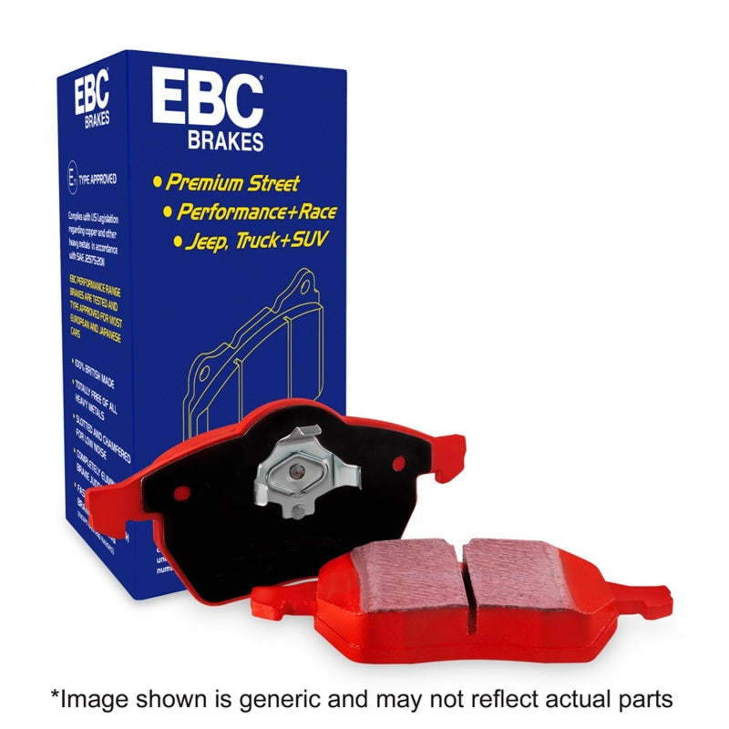 EBC 10-11 Cadillac SRX 2.8 Turbo Redstuff Front Brake Pads