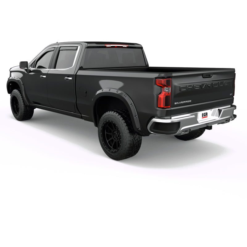 EGR 2023+ Chevrolet Silverado 1500 Bolt-On Look Fender Flares - Black (Set of4)