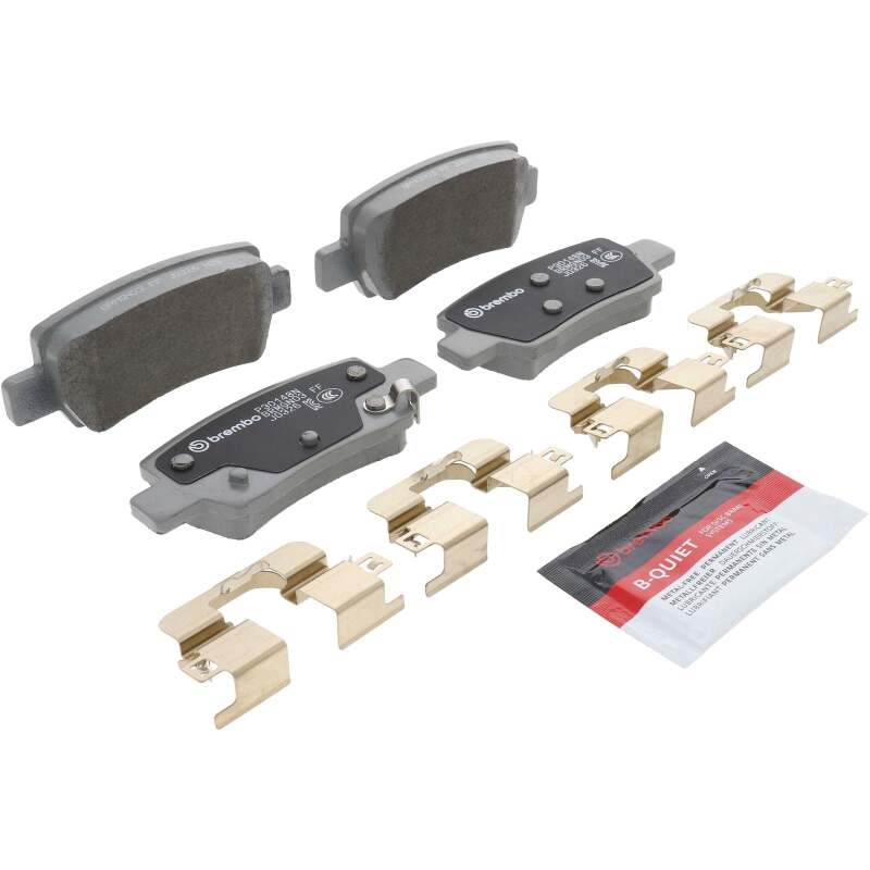 Brembo OE 21-24 Hyundai Elantra/2021 Ioniq/21-24 Kia Seltos/23-24 Soul Ceramic Brake Pad - Rear