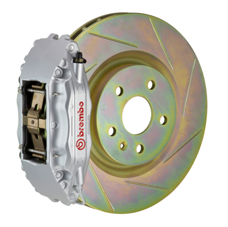 Brembo 12-16 FR-S Front GT BBK 4 Piston Cast 2pc 326 x30 1pc Rotor Slotted Type1-Silver