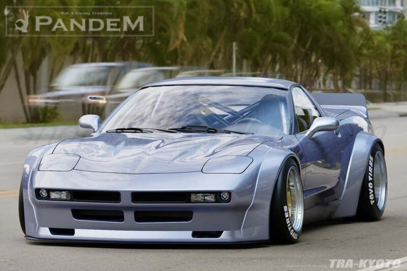 GReddy Pandem 97-04 Chevrolet Corvette C5 Fastback Coupe Rocket Bunny Full Widebody Aero Kit w/ Wing