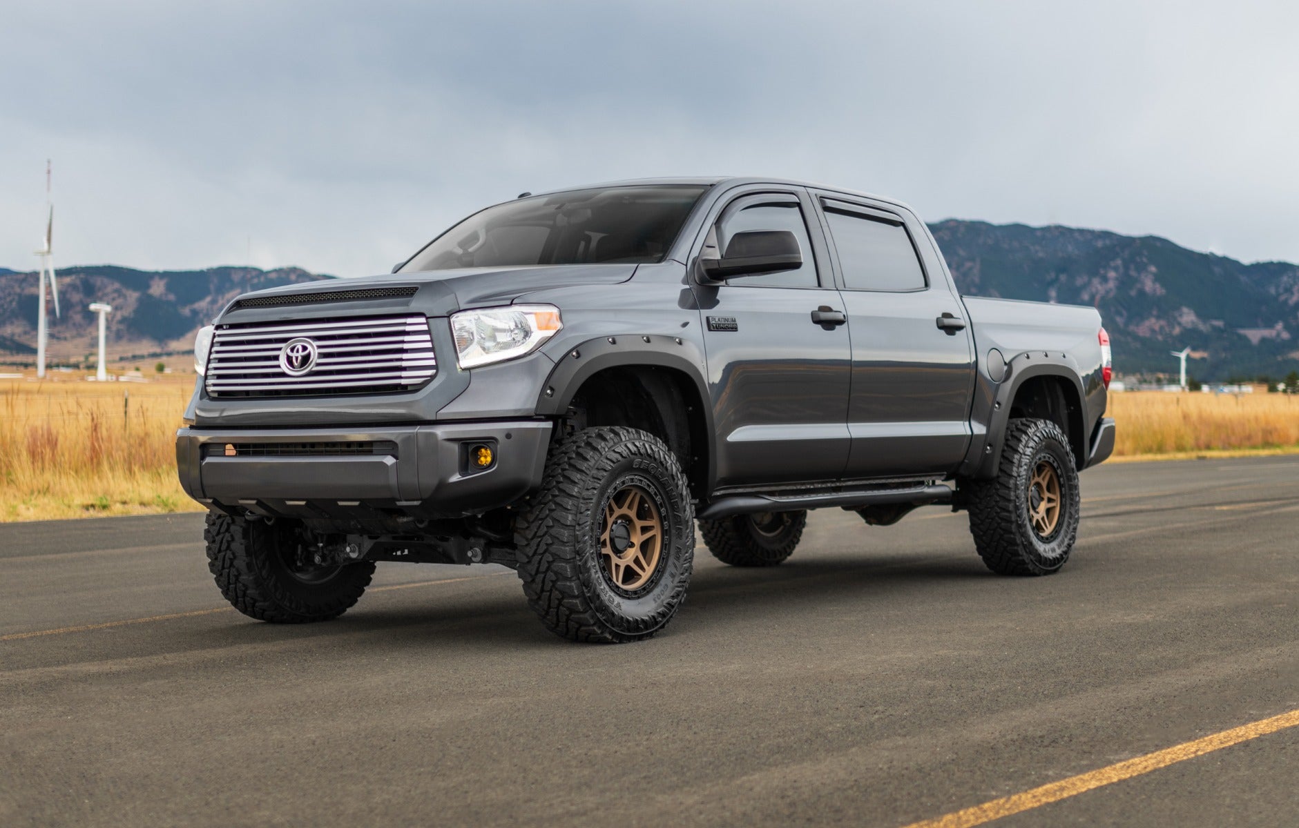 Pocket Fender Flares | 3L5 Radiant Red | Toyota Tundra 2WD/4WD (2014-2021)