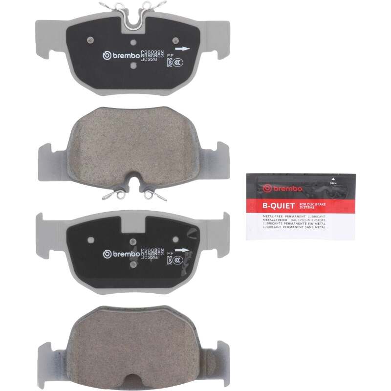 Brembo OE 19-24 Jaguar F-Pace PRIME Ceramic Brake Pad - Rear
