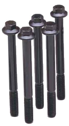 ARP 3/8 in.-16 RH Thread, 1.000 in Hex Head Bolts - Set of 5