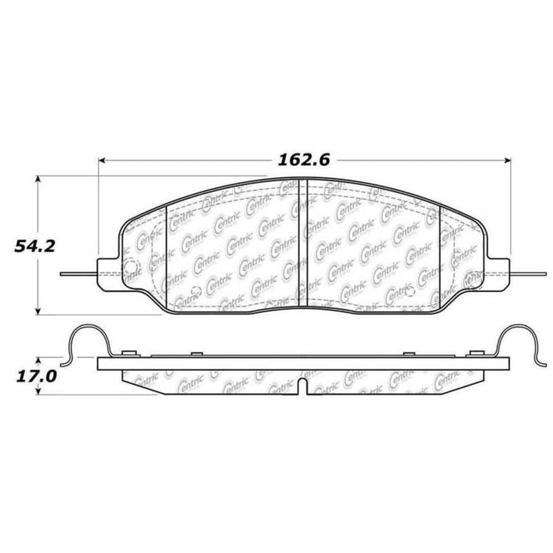 StopTech Street Touring 05-09 Ford Mustang Cobra/Mach 1 V6/GT Front Brake Pads