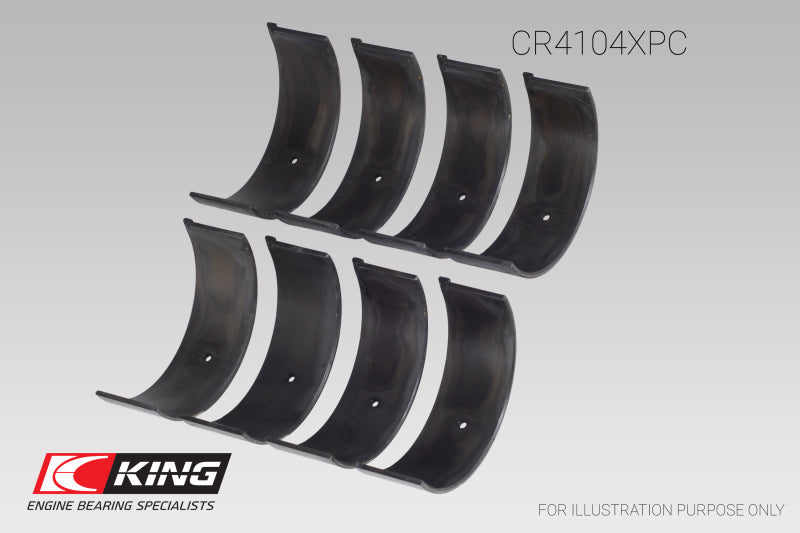 King Audi/VW 83-03 1.6L/1.8L/2.0L Performance Coated Rod Bearing Set-King Engine Bearings-797 Offroad