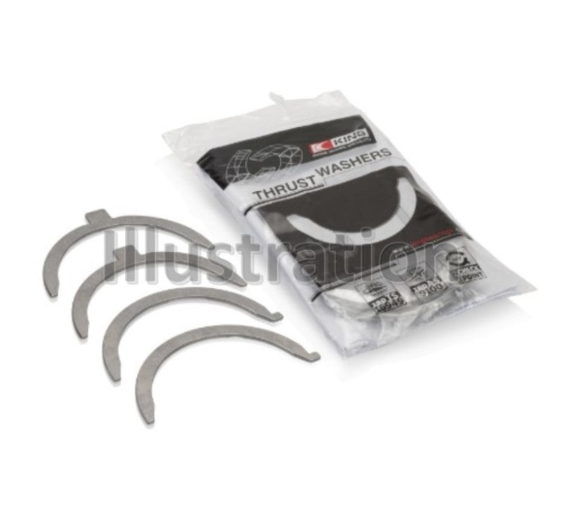 King Nissan VQ20DE/VQ25DD/VQ25DE/VQ30DD/VQ30DE/VQ30DET/VQ35DE Thrust Washer Set-King Engine Bearings-797 Offroad