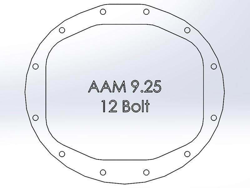 aFe Power Front/Rear Diff Cover Kit w/ Oil 13-18 Dodge L6 Trucks (AAM 9.25-12 & AAM 11.5/12-14)