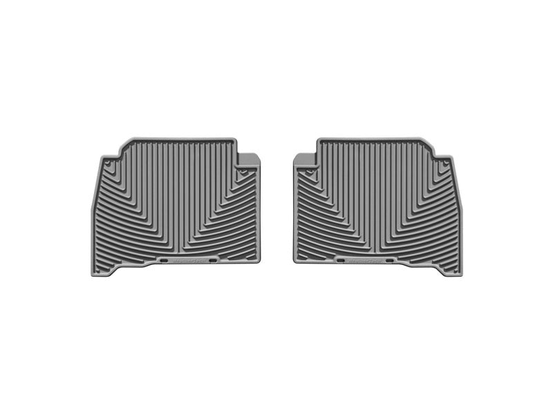 WeatherTech 08-13 Lexus LX570 Rear Rubber Mats - Grey