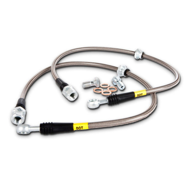 StopTech Stainless Steel Rear Brake Line Kit