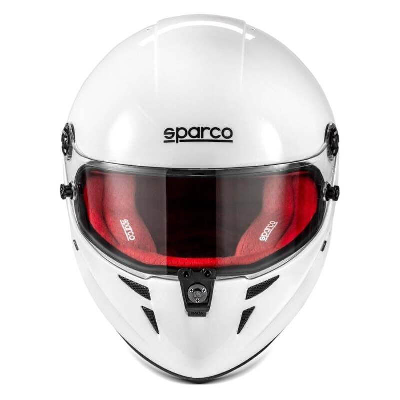 SPARCO Stealth RF 8859 Helmet - Medium Large - White/Red