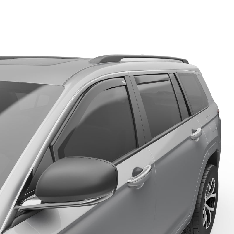 EGR  Smoke Finish In-channel Window Visors for Grand Cherokee L (WL)