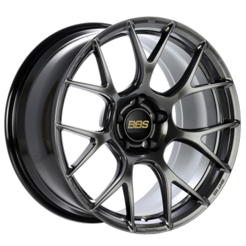 BBS RE-V7 18x10 5x112 ET38 Diamond Black Wheel -82mm PFS/Clip Required