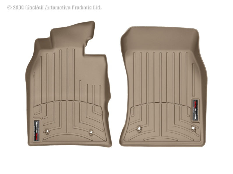 WeatherTech 02-06 Mini Cooper Front FloorLiner - Tan