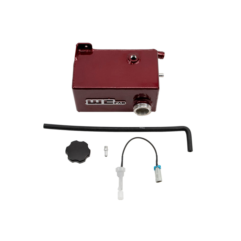 Wehrli 01-06 Chevrolet 6.6L LB7/LLY/LBZ Duramax OEM Placement Coolant Tank Kit - Cherry Frost