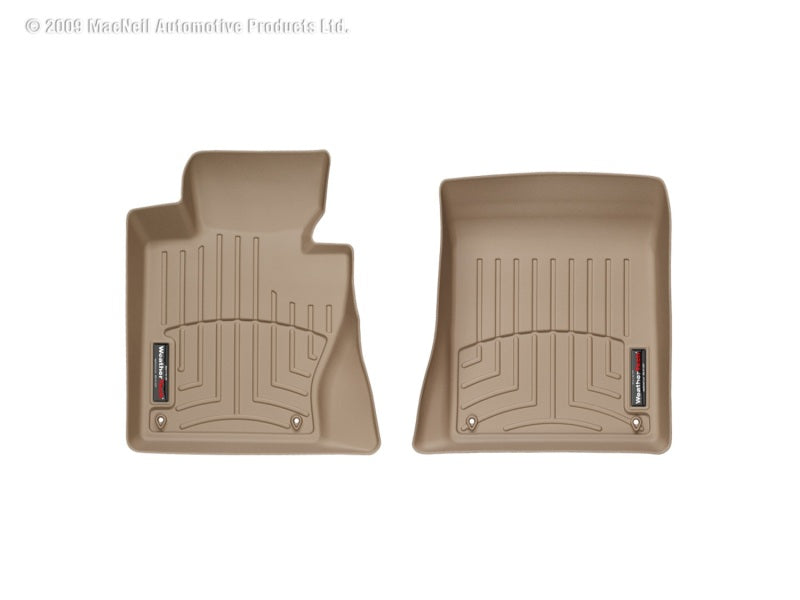 WeatherTech 04+ BMW X3 Front FloorLiner - Tan