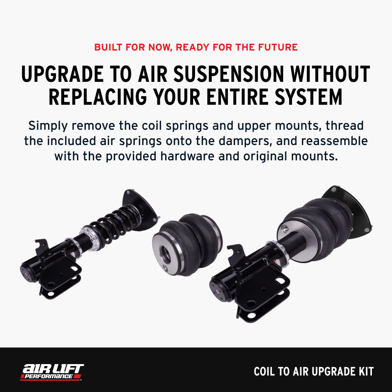 Air Lift 17-23 Tesla Model 3 (AWD) / 20-24 Tesla Model Y (AWD) Coil to Air Upgrade Kit