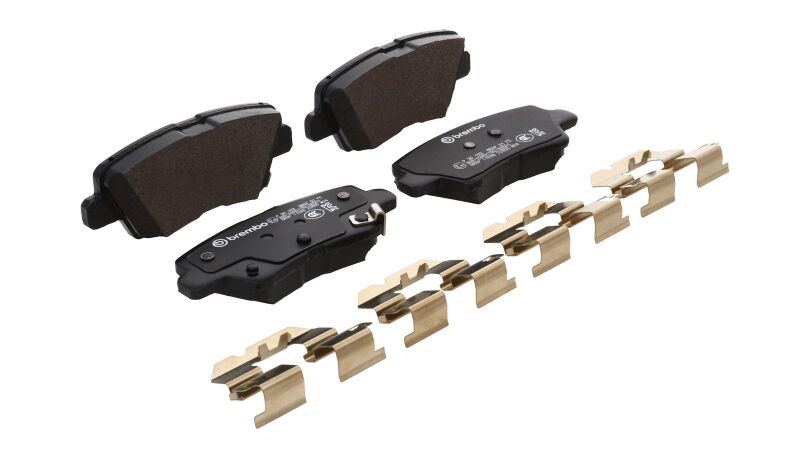 Brembo OE 21-22 Hyundai Accent/19-24 Nexo/2016 Sonata/2019 Sonata PRIME Low-Met Brake Pad - Rear