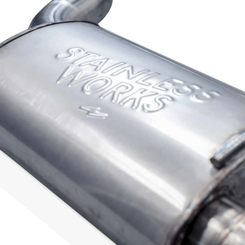 Stainless Works 2024 Mustang GT Catback Dual Tips Redline Sound H-Pipe Performance Connect Exhaust