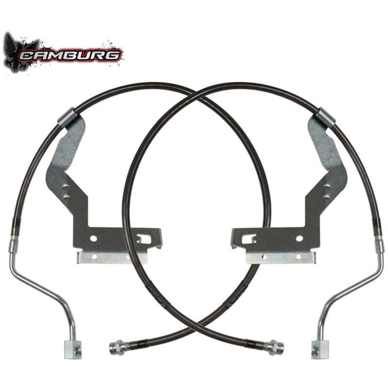 Camburg 17-24 Ford F-250/350 4wd Extended Front Brake Line Kit (+3.5in. / 33.5in.L)