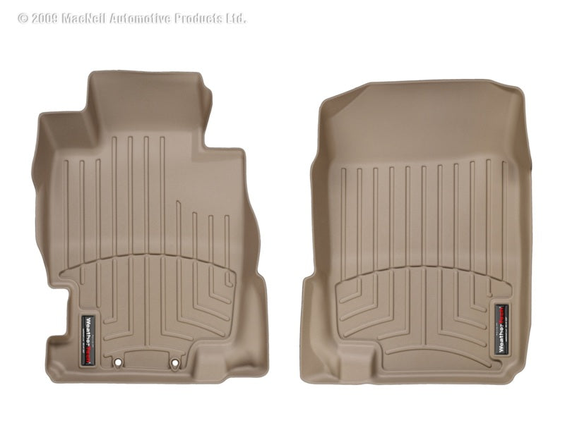 WeatherTech 04-08 Acura TL Front FloorLiner - Tan