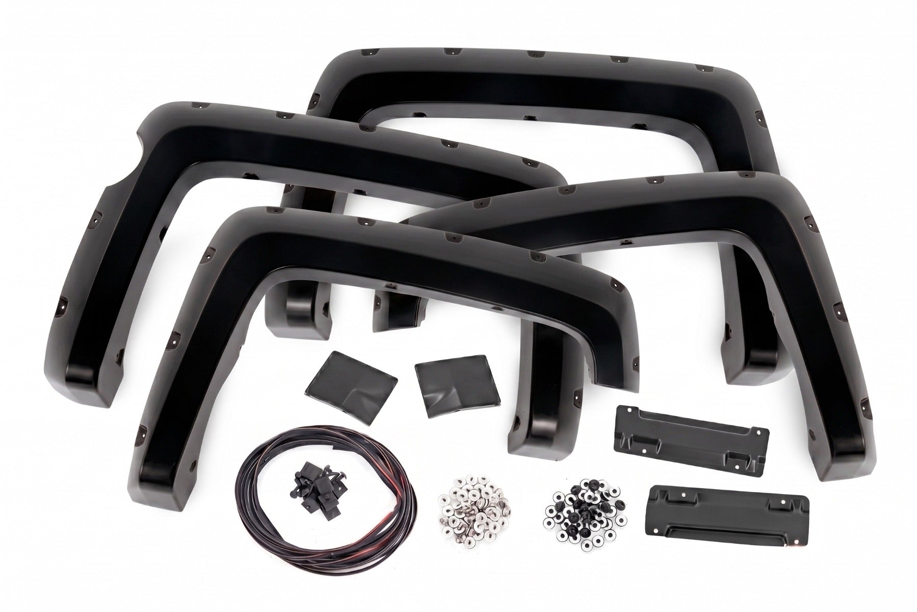 Pocket Fender Flares | 5'9" Bed | GBA Black | Chevy Silverado 1500 (14-18 & Classic)