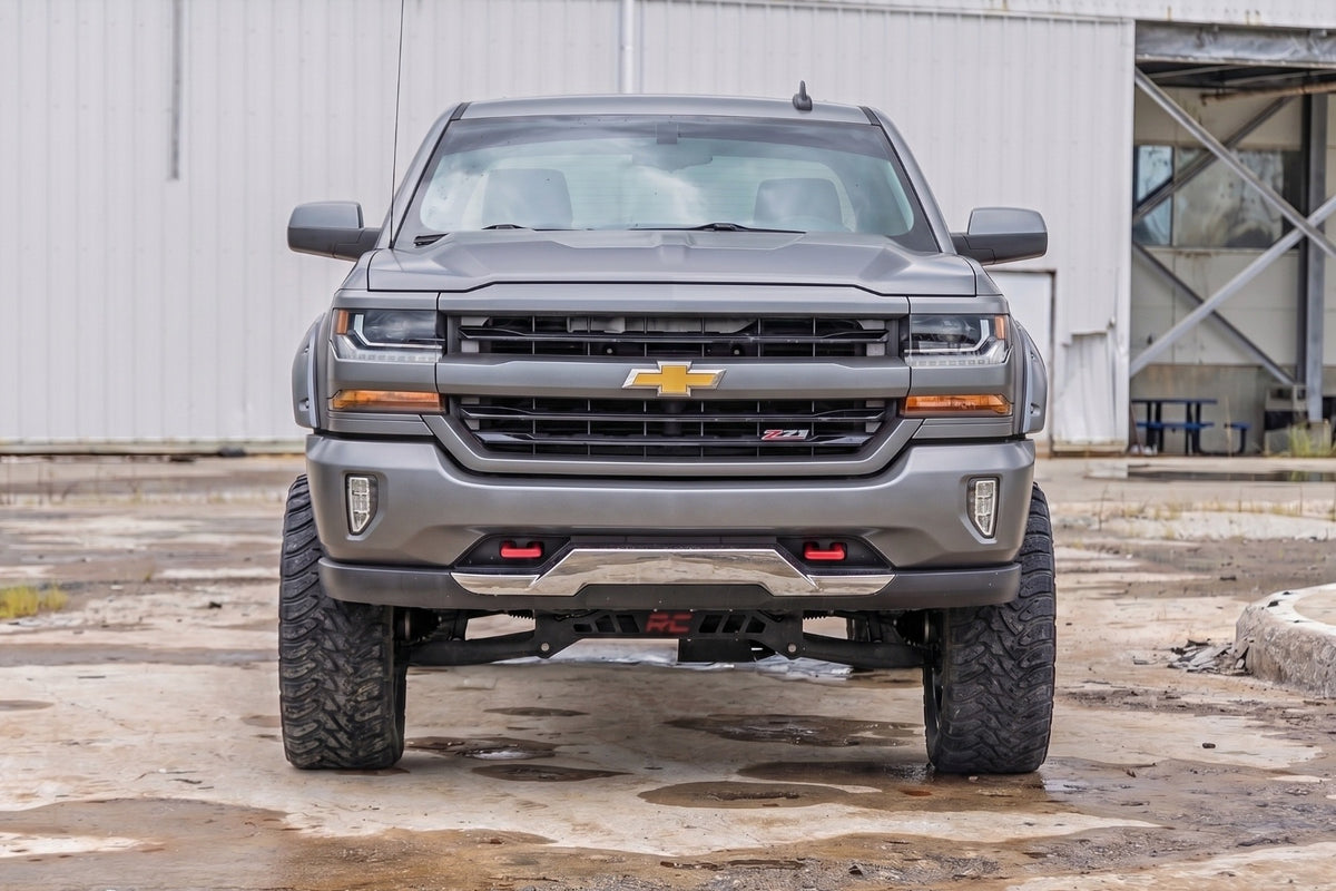 Pocket Fender Flares | 5'9" Bed | G9K Satin Steel | Chevy Silverado 1500 (14-18 & Classic)