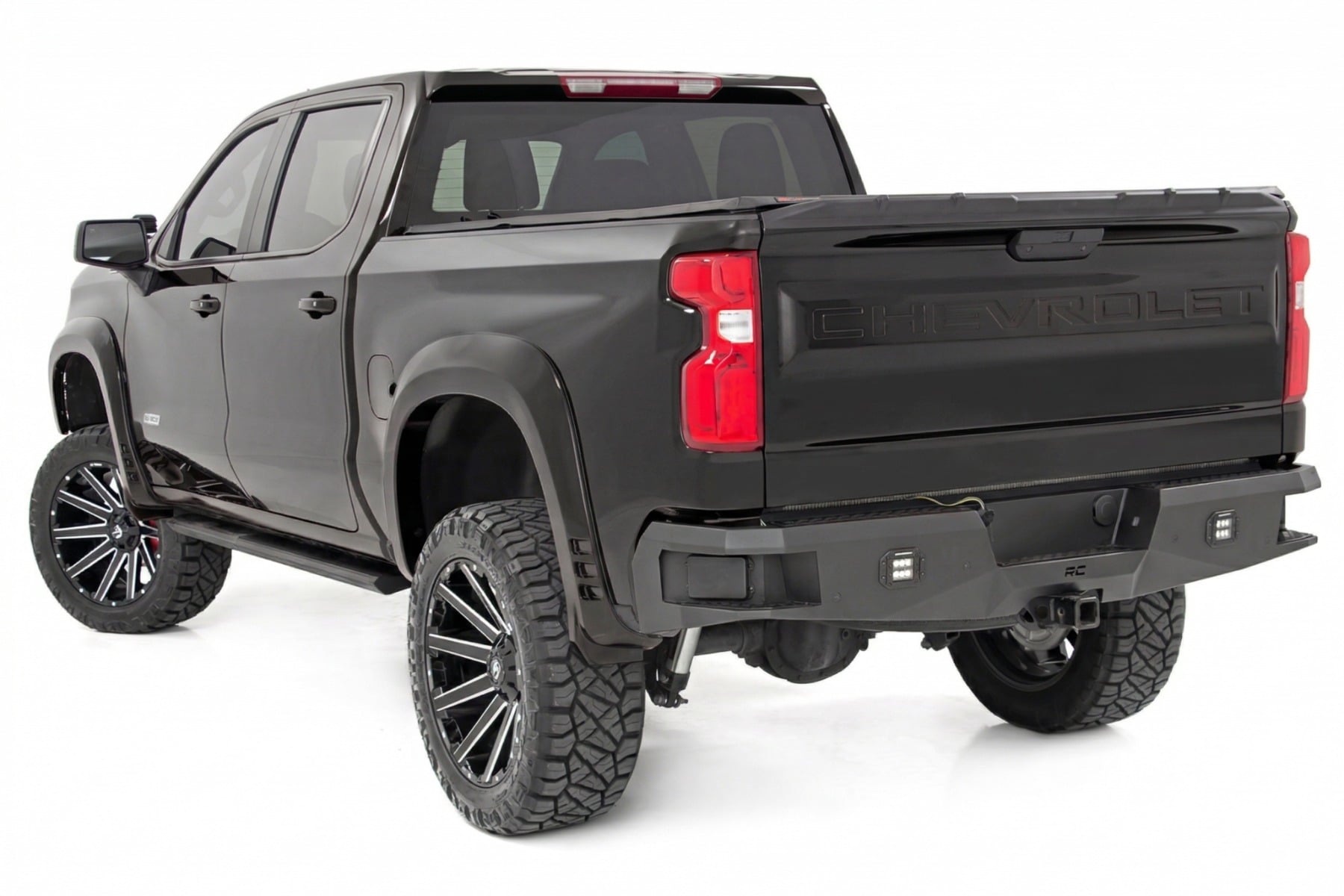 SF1 Fender Flares | GB8 Mosaic Black | Chevy Silverado 1500 2WD/4WD (19-26)